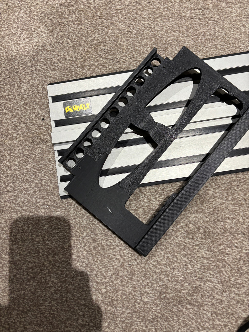 Dewalt DWE560 Adaptor base / Skid plate for Circular Saw to fit Dewalt Guide rail