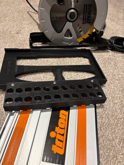 Dewalt DWE560 Adaptor base / Skid plate for Circular Saw to fit Triton Guide rail