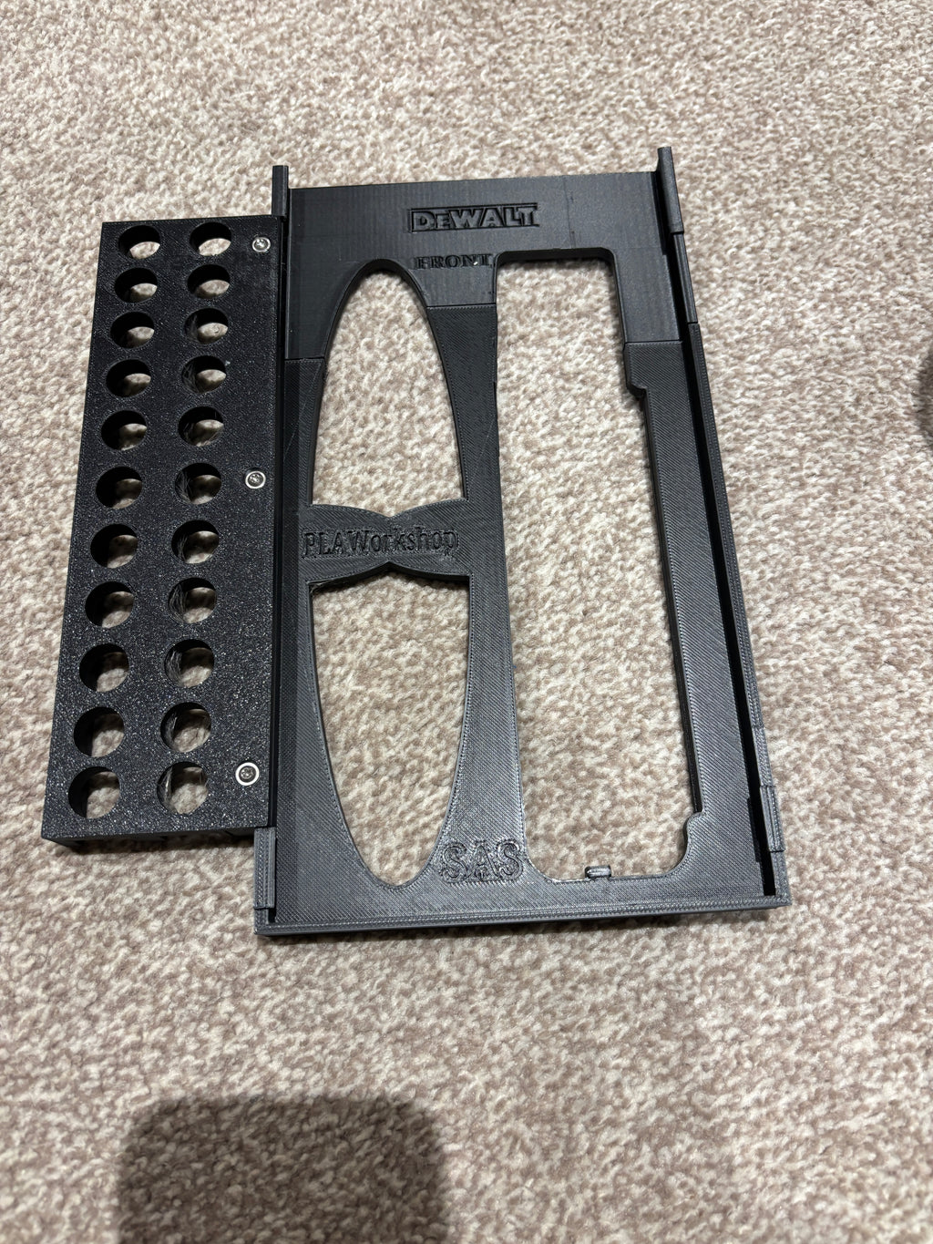 Dewalt DWE560 Adaptor base / Skid plate for Circular Saw to fit Milwaukee Guide rail