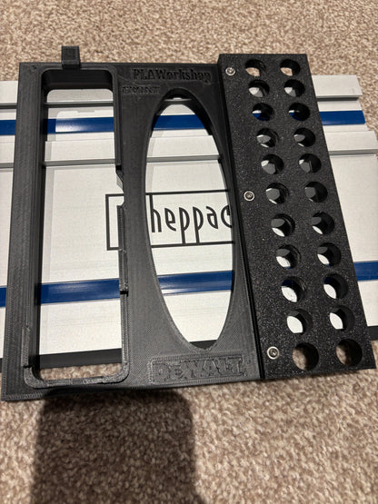 Dewalt DCS391 / DCS565 Adaptor base / Skid plate for Circular Saw to fit Scheppach Guide rail