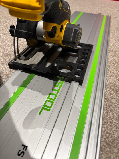 Dewalt DCS438 Adaptor base / Skid plate for Circular Saw to fit Festool Guide rail