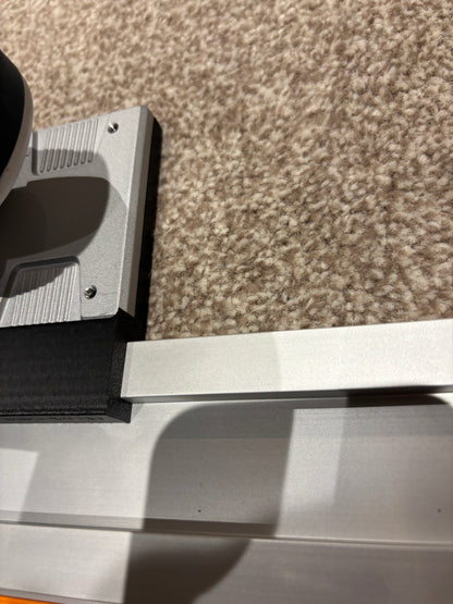 Bosch GKF 12V-8 Cordless Edge Trim Router Base Guide Rail Adapter to Evolution Track / Guide Rail