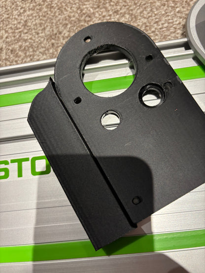 Bosch GKF 12V-8 Cordless Edge Trim Router Base Guide Rail Adapter to Festool Track / Guide Rail