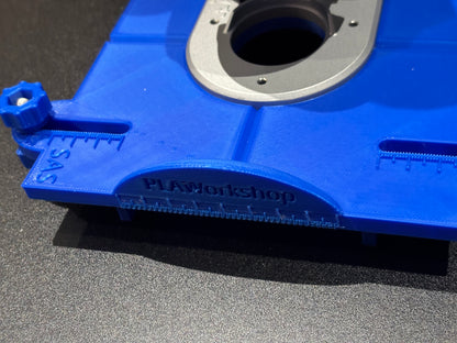 BOSCH GKF 12V - 8 Router base jig for making mortises / slot mortises / grooves