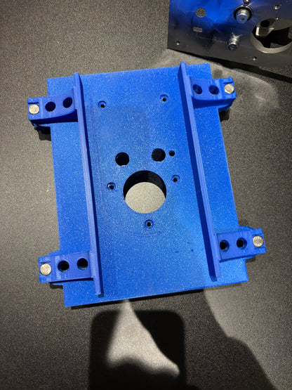 BOSCH GKF 12V - 8 Router base jig for making mortises / slot mortises / grooves