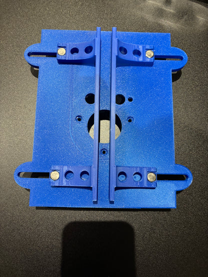 BOSCH GKF 12V - 8 Router base jig for making mortises / slot mortises / grooves