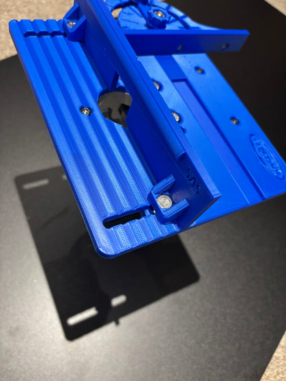 Bosch GKF 12V - 8 Mini Bench Top Router Table with Angle/Fence Guide for Woodworking Bench