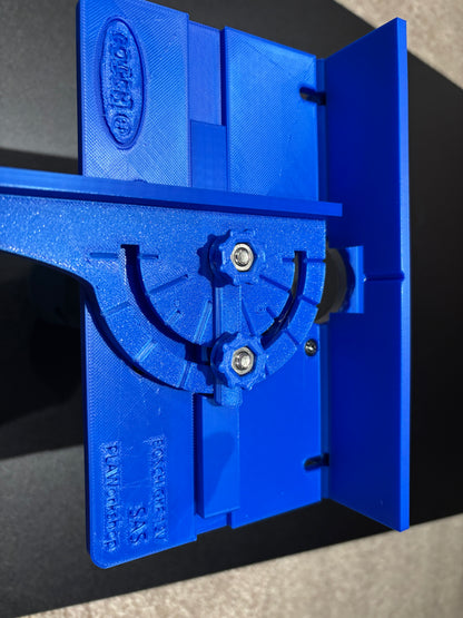 Bosch GKF 12V - 8 Mini Bench Top Router Table with Angle/Fence Guide for Woodworking Bench