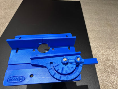 Bosch GKF 12V - 8 Mini Bench Top Router Table with Angle/Fence Guide for Woodworking Bench