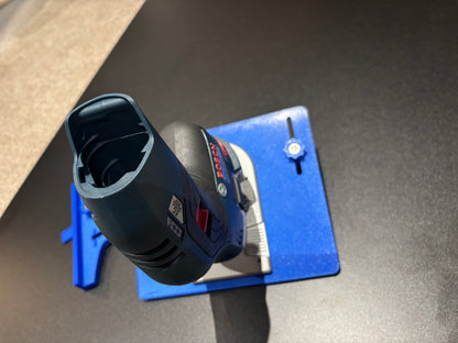 Bosch GKF 12V - 8 Mini Bench Top Router Table with Angle/Fence Guide for Woodworking Bench