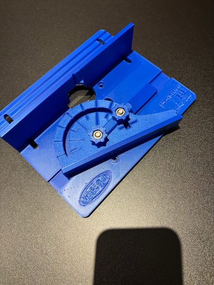 Bosch GKF 12V - 8 Mini Bench Top Router Table with Angle/Fence Guide for Woodworking Bench