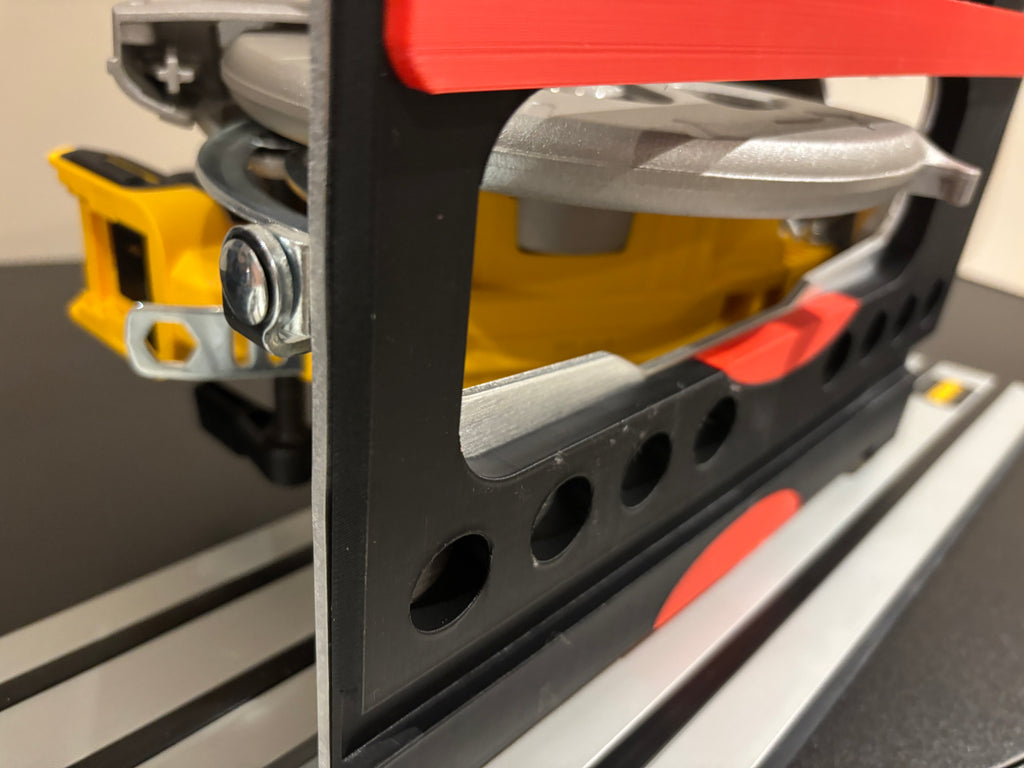 Dewalt DCS570 DWE575 DCS575 DCS578 DCS573 Adaptor base / Skid plate for Circular Saw to fit Dewalt Guide rail