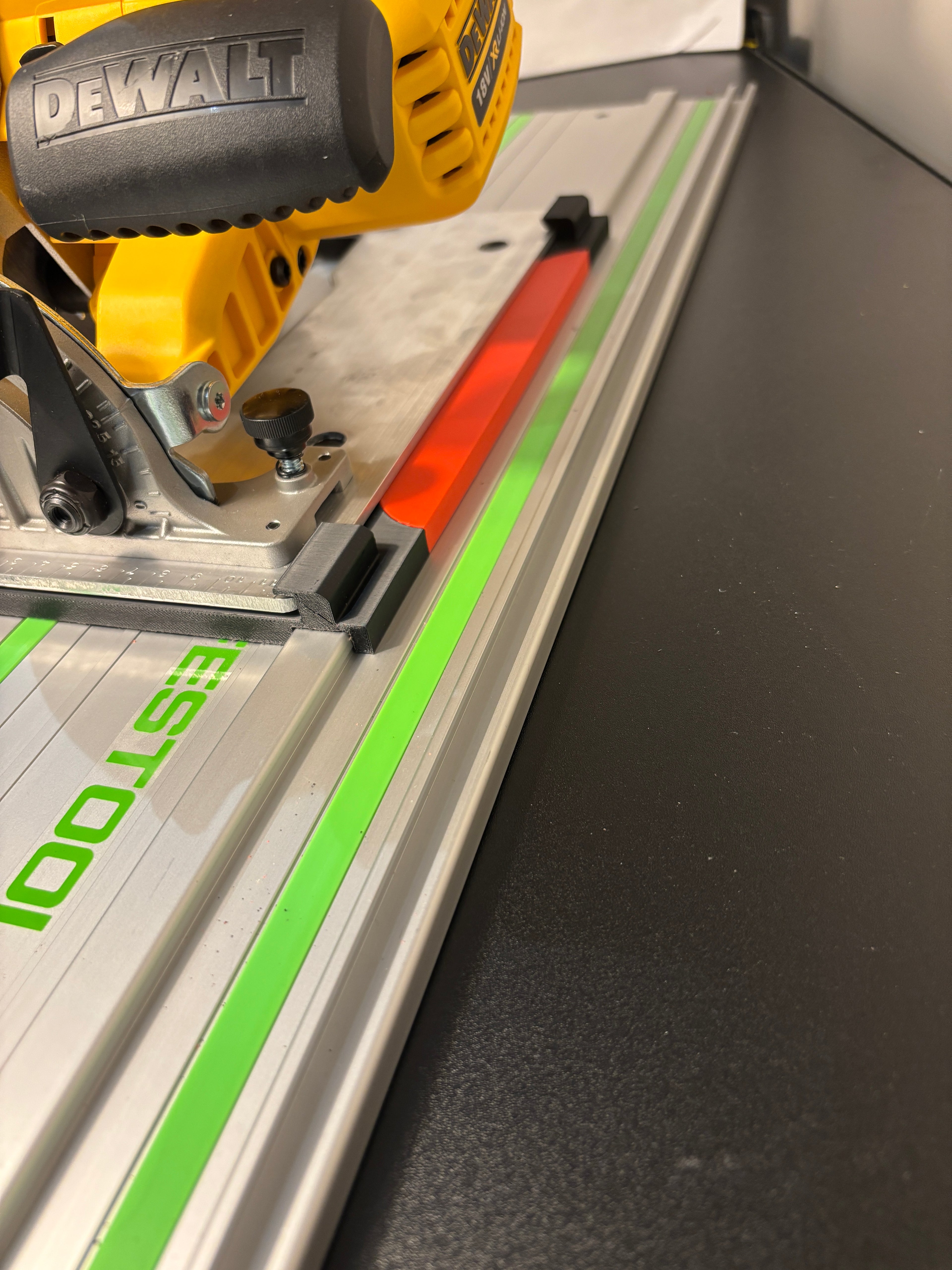 Dewalt DCS570 DWE575 DCS575 DCS578 DCS573 Adaptor base / Skid plate for Circular Saw to fit Festool Guide rail