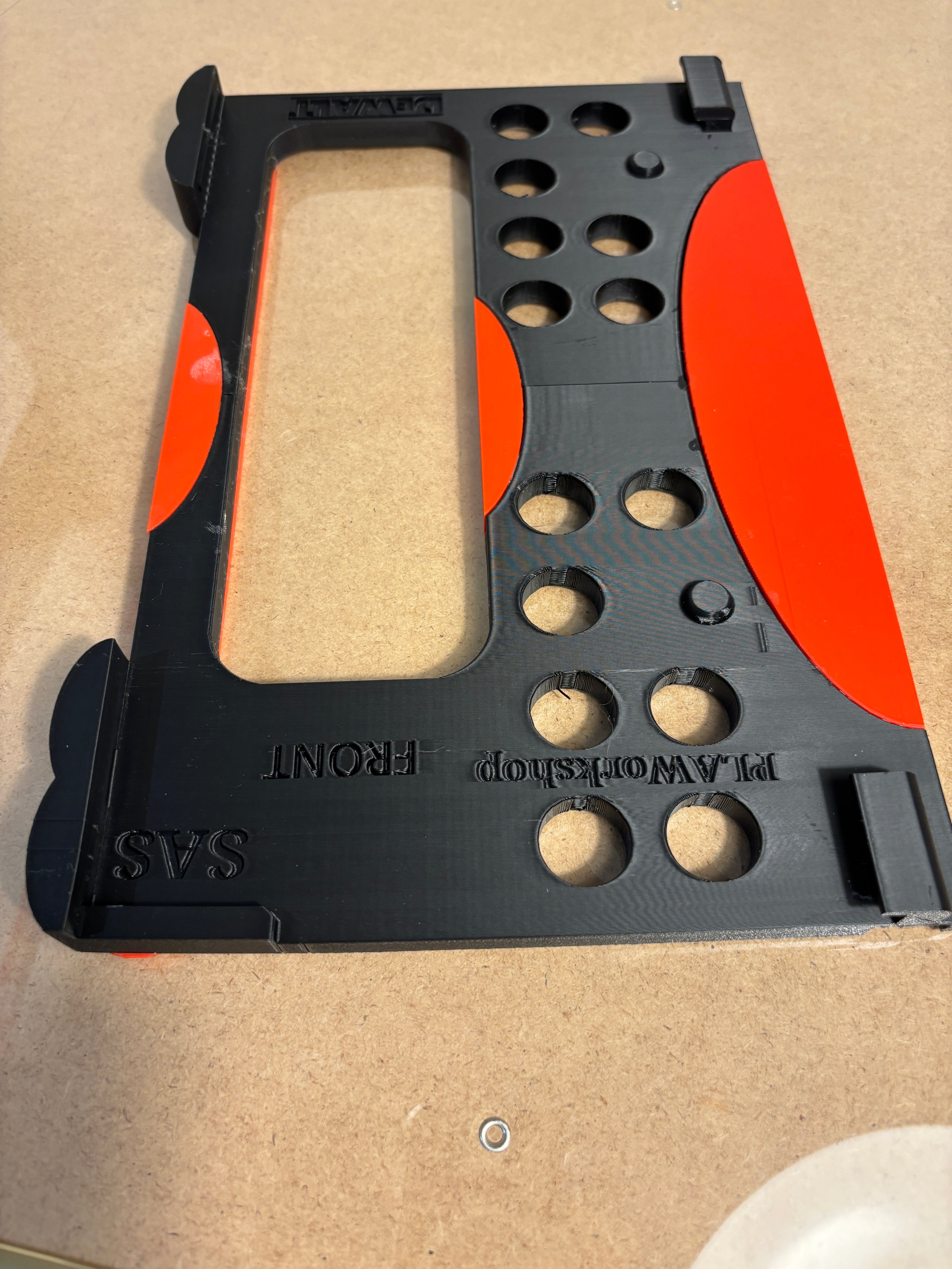 Dewalt DCS570 DWE575 DCS575 DCS578 DCS573 Adaptor base / Skid plate for Circular Saw to fit Milwaukee Guide rail