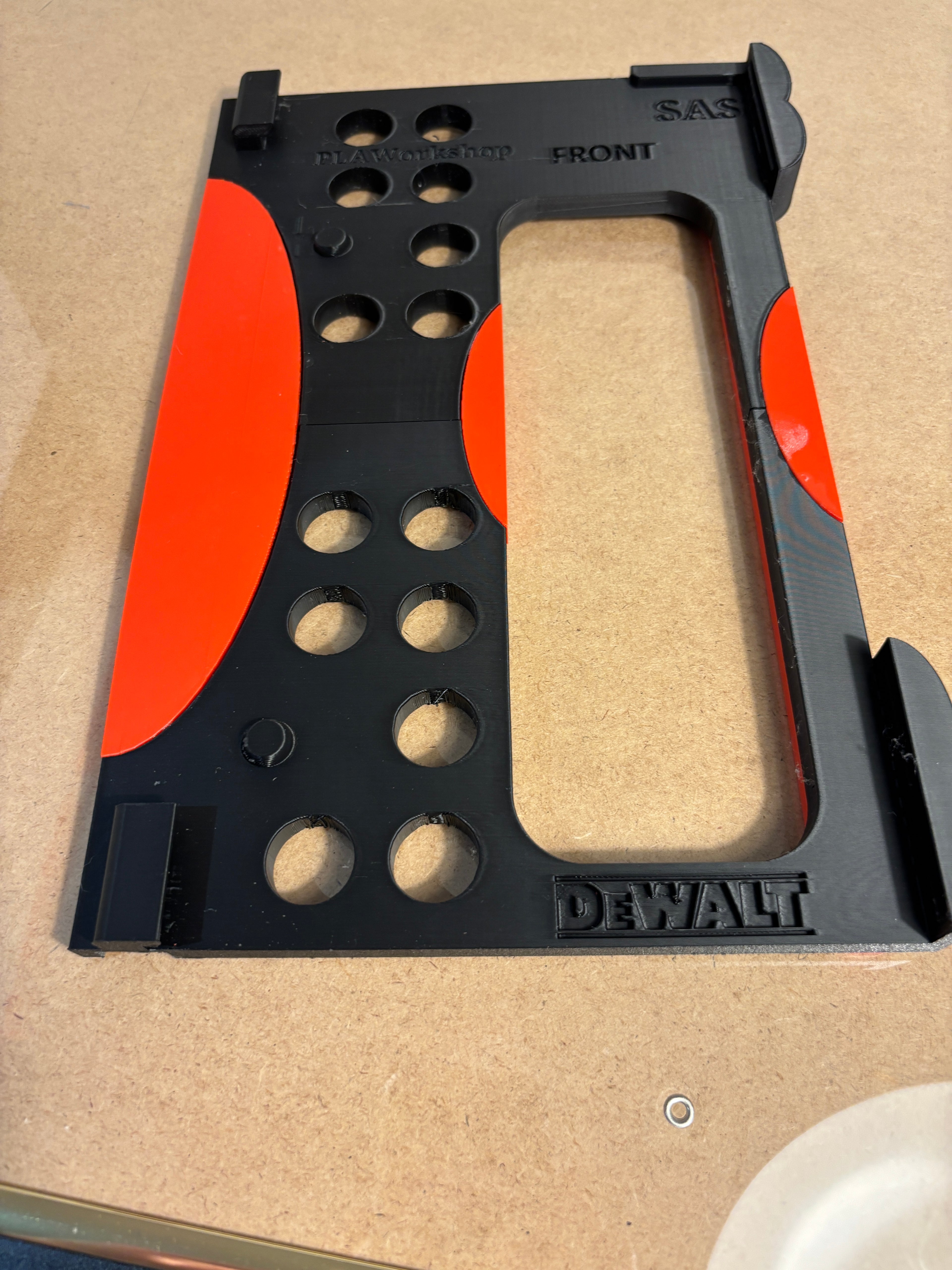 Dewalt DCS570 DWE575 DCS575 DCS578 DCS573 Adaptor base / Skid plate for Circular Saw to fit Milwaukee Guide rail