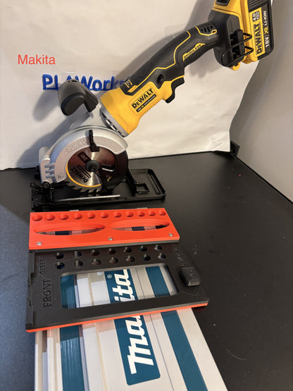 Dewalt DCS571 Circular Saw Adaptor base / Skid plate or Shoe to fit Makita Guide rail