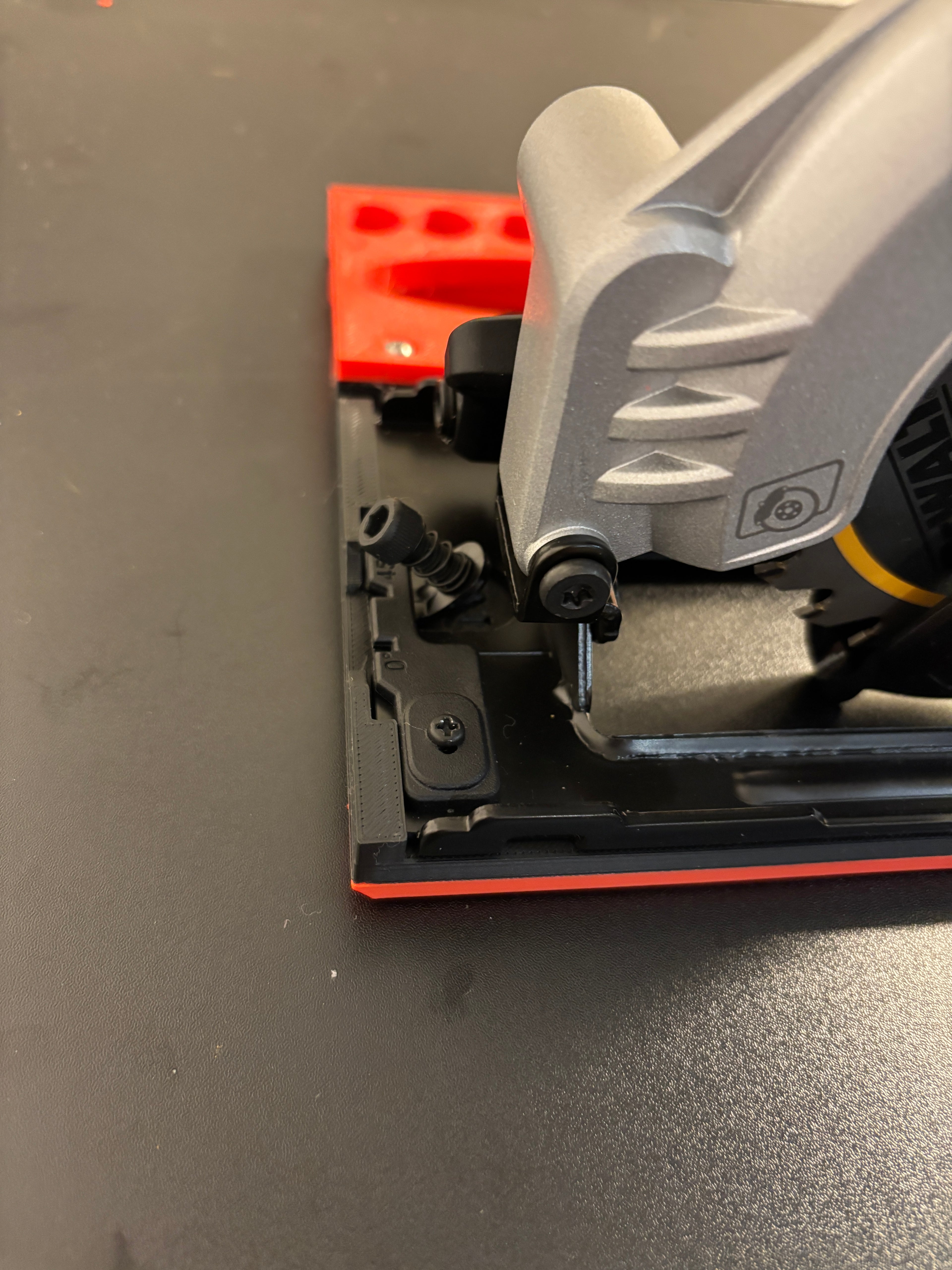 Dewalt DCS571 Circular Saw Adaptor base / Skid plate or Shoe to fit Makita Guide rail