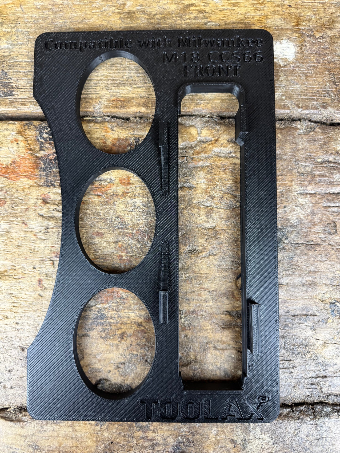 TOOLAX adaptor for Milwaukee M18 CCS66 Adaptor base / Skid plate for Circular Saw to fit Makita Guide rail