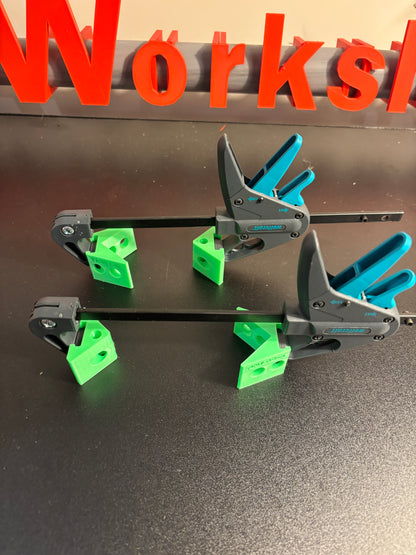 Corner Clamp Adaptor Kit for Wolfcraft Bar Clamps (set 2 pair)