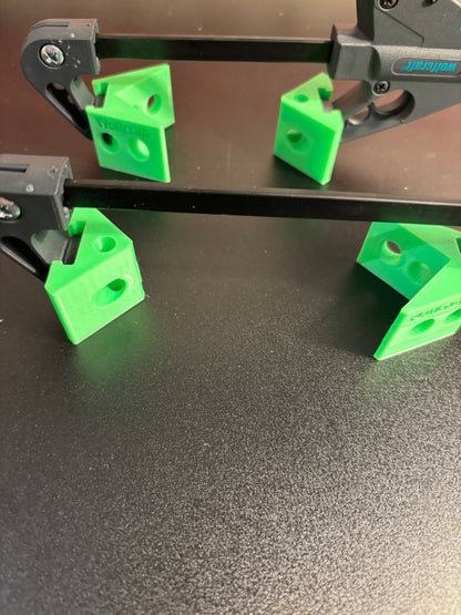 Corner Clamp Adaptor Kit for Wolfcraft Bar Clamps (set 2 pair)