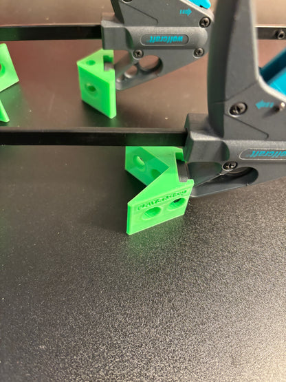 Corner Clamp Adaptor Kit for Wolfcraft Bar Clamps (set 2 pair)