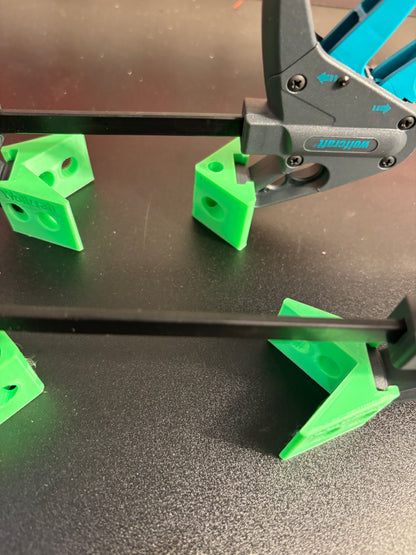 Corner Clamp Adaptor Kit for Wolfcraft Bar Clamps (set 2 pair)