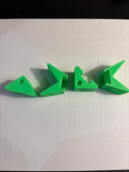 Corner Clamp Adaptor Kit for Wolfcraft Bar Clamps (set 2 pair)