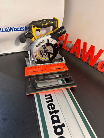 Dewalt DCS512 Adaptor base / Skid plate for Circular Saw to fit Metabo Guide rail