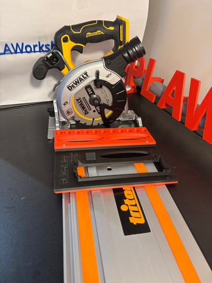 Dewalt DCS512 Adaptor base / Skid plate for Circular Saw to fit Triton Guide rail