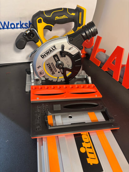 Dewalt DCS512 Adaptor base / Skid plate for Circular Saw to fit Triton Guide rail