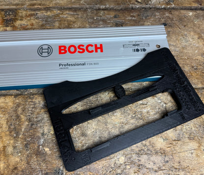 TOOLAX adaptor for Milwaukee M18 CCS66 Adaptor base / Skid plate for Circular Saw to fit Bosch Guide rail