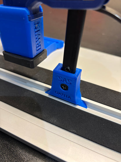 Irwin Quick Grip Clamp Adaptor to fit Makita Guide Rail with Riser block- Works with the thinnest of materials - Pair 2x