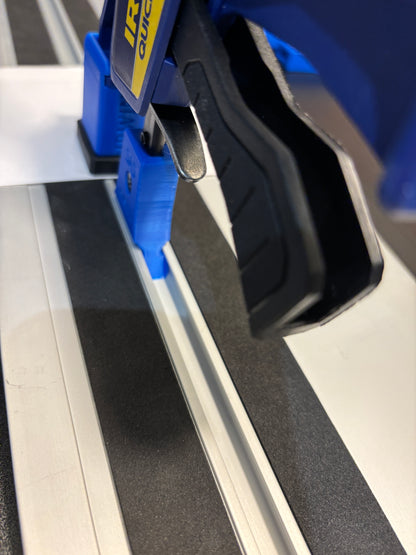 Irwin Quick Grip Clamp Adaptor to fit Makita Guide Rail with Riser block- Works with the thinnest of materials - Pair 2x