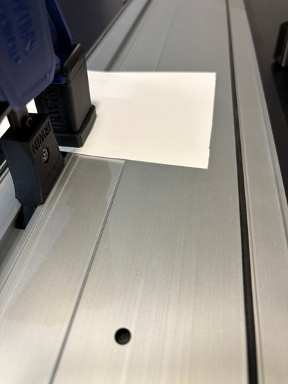 Irwin Quick Grip Clamp Adaptor to fit Metabo Guide Rail with Riser block- Works with the thinnest of materials - Pair 2x