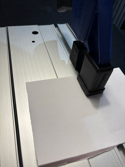 Irwin Quick Grip Clamp Adaptor to fit Metabo Guide Rail with Riser block- Works with the thinnest of materials - Pair 2x