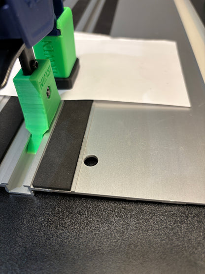 Irwin Quick Grip Clamp Adaptor to fit Festool Guide Rail with Riser block- Works with the thinnest of materials - Pair 2x