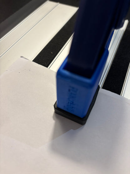 Irwin Quick Grip Clamp Adaptor to fit Scheppach Guide Rail with Riser block- Works with the thinnest of materials - Pair 2x