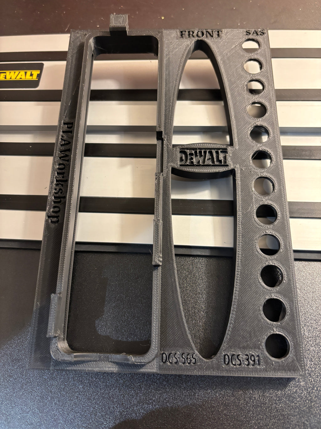 Dewalt DCS391 / DCS565 Adaptor base / Skid plate for Circular Saw to fit Dewalt Guide rail