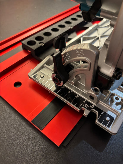 Makita DSS610 / DSS611 Adaptor base / Skid plate for Circular Saw to fit Milwaukee Guide rail