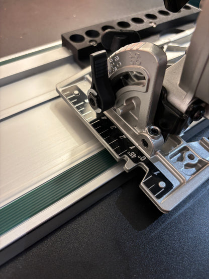 Makita DSS610 / DSS611 Adaptor base / Skid plate for Circular Saw to fit Metabo Guide rail