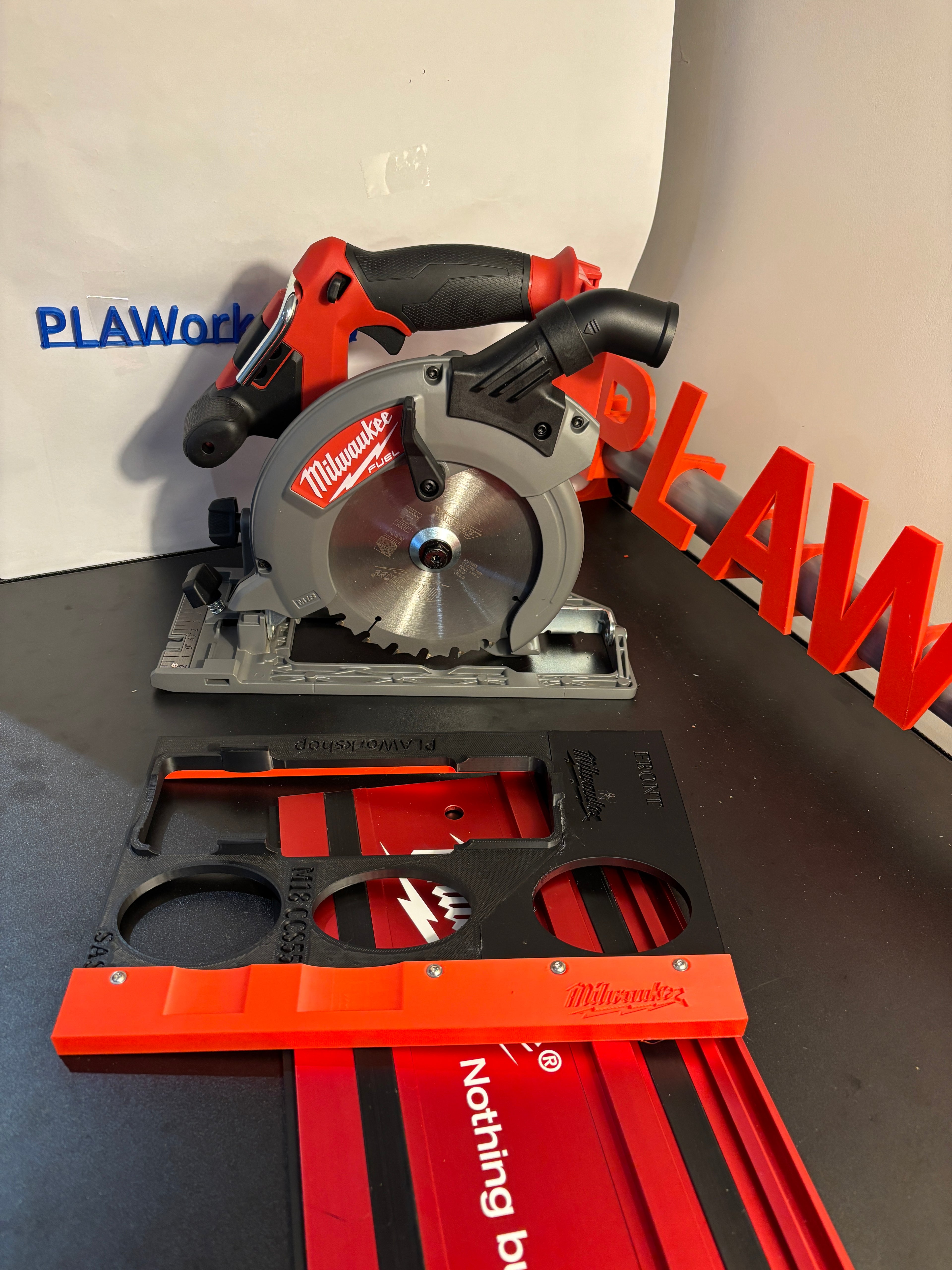 Milwaukee M18 CCS55 Adaptor base / Skid plate for Circular Saw to fit Milwaukee Guide rail
