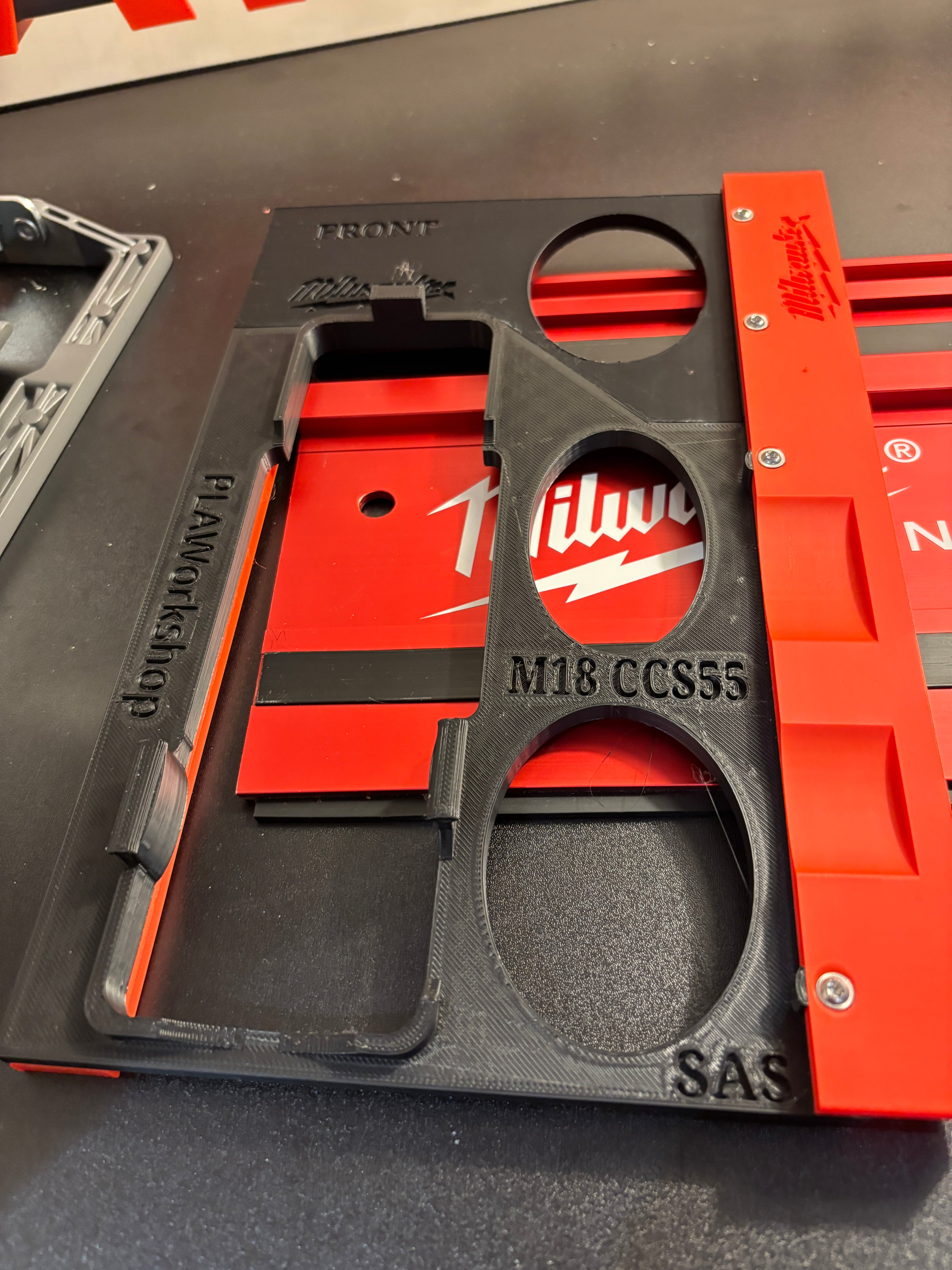 Milwaukee M18 CCS55 Adaptor base / Skid plate for Circular Saw to fit Milwaukee Guide rail