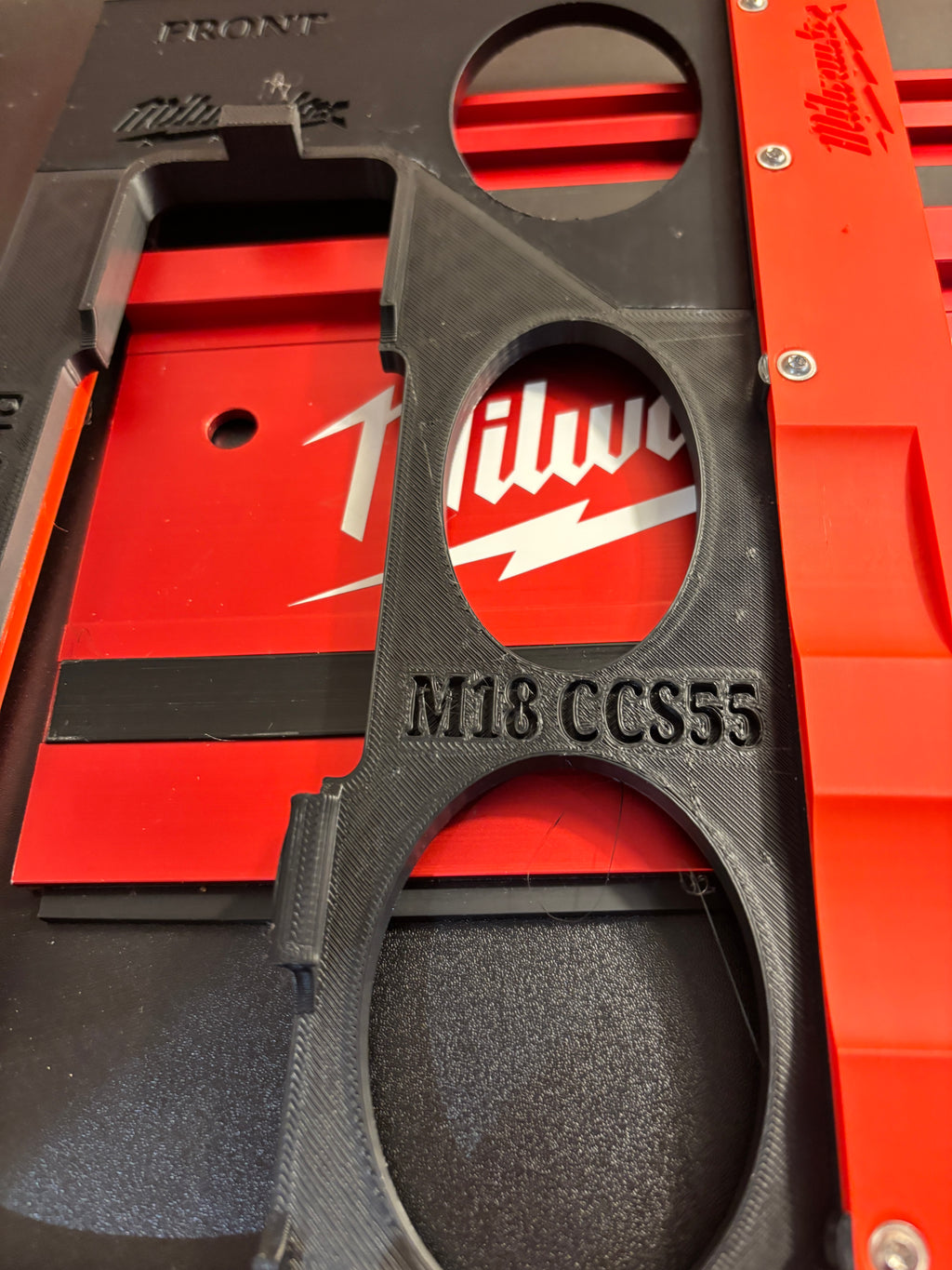 Milwaukee M18 CCS55 Adaptor base / Skid plate for Circular Saw to fit Milwaukee Guide rail