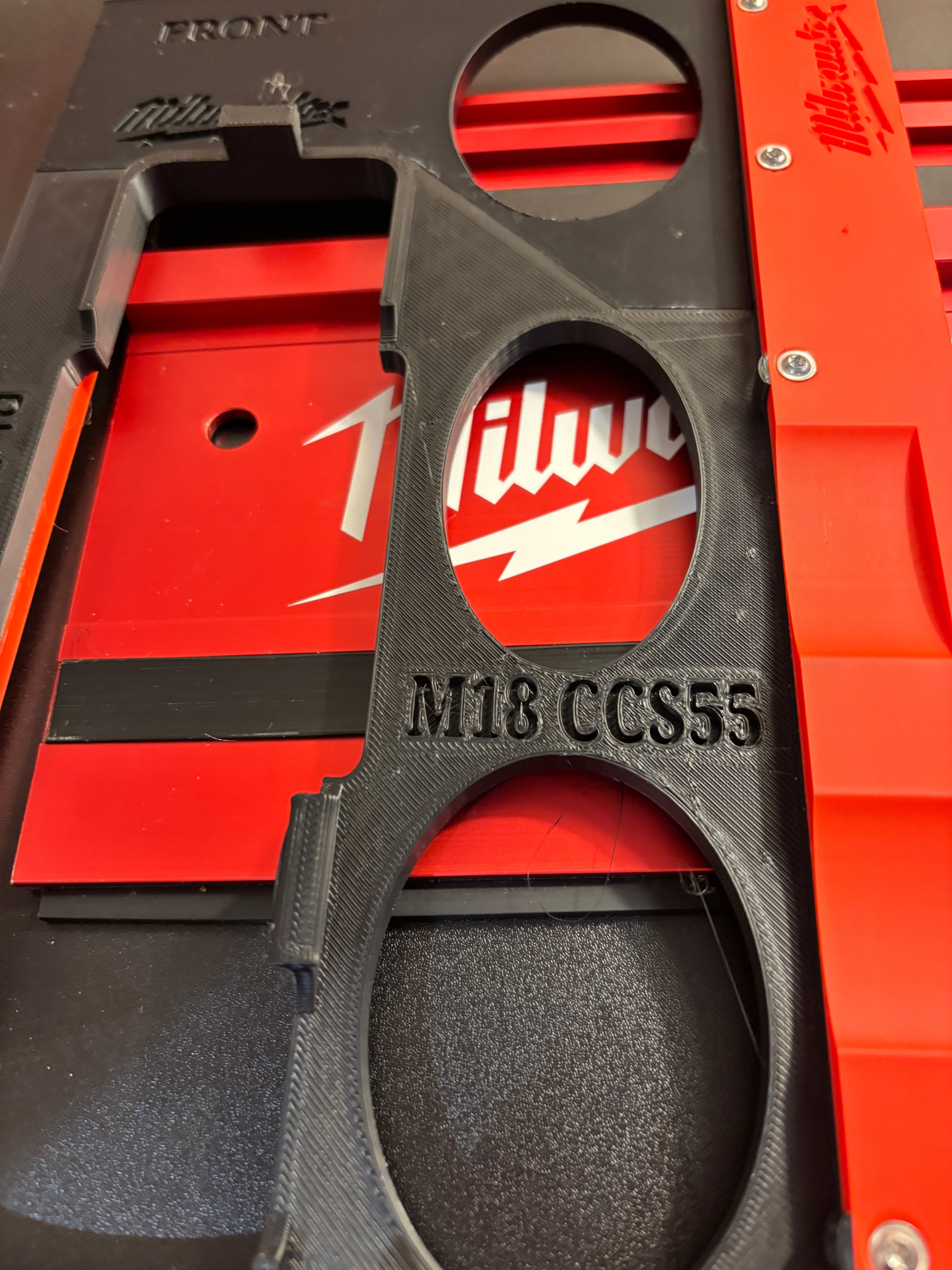Milwaukee M18 CCS55 Adaptor base / Skid plate for Circular Saw to fit Milwaukee Guide rail