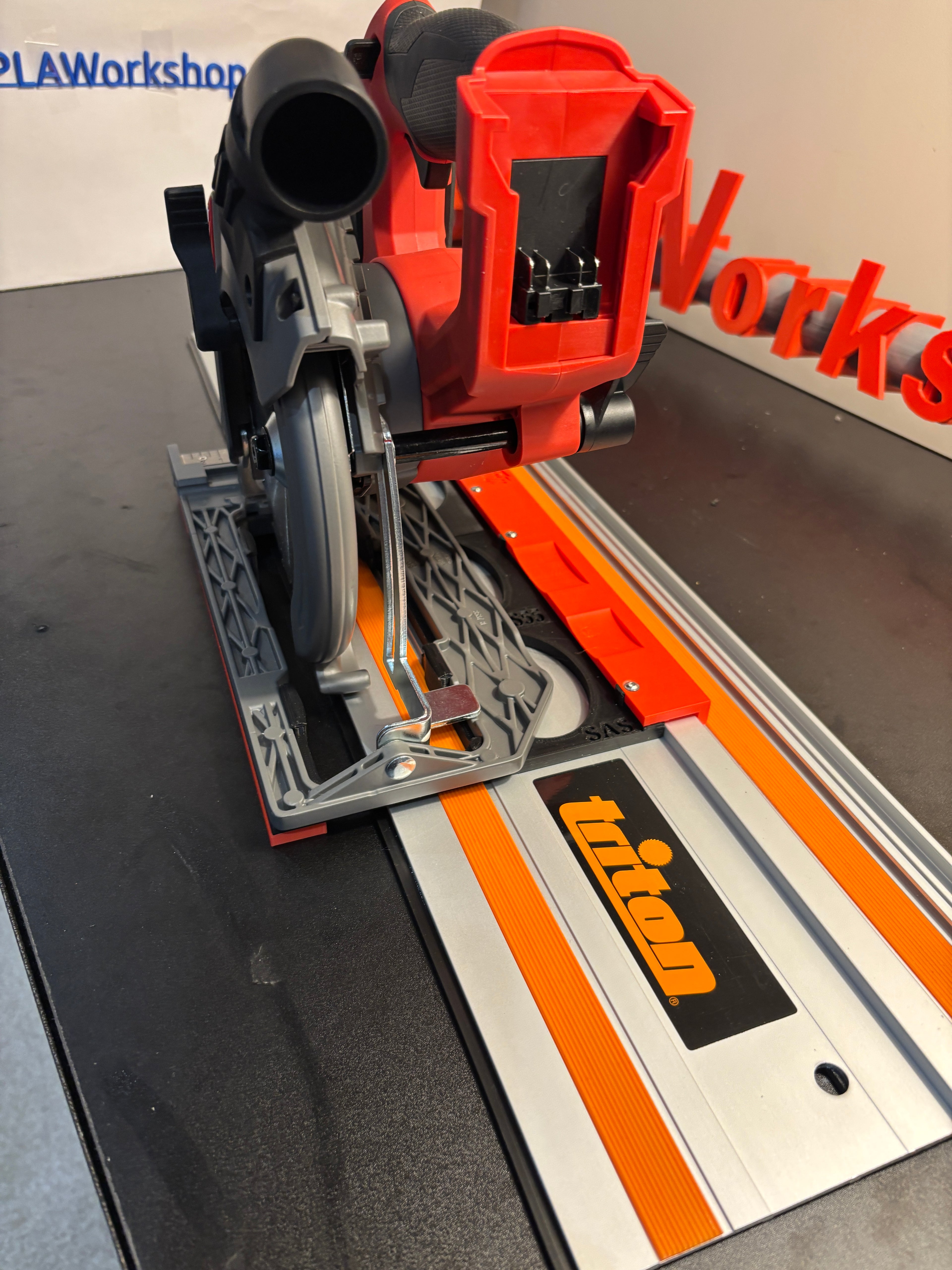 Milwaukee M18 CCS55 Adaptor base / Skid plate for Circular Saw to fit Triton Guide rail