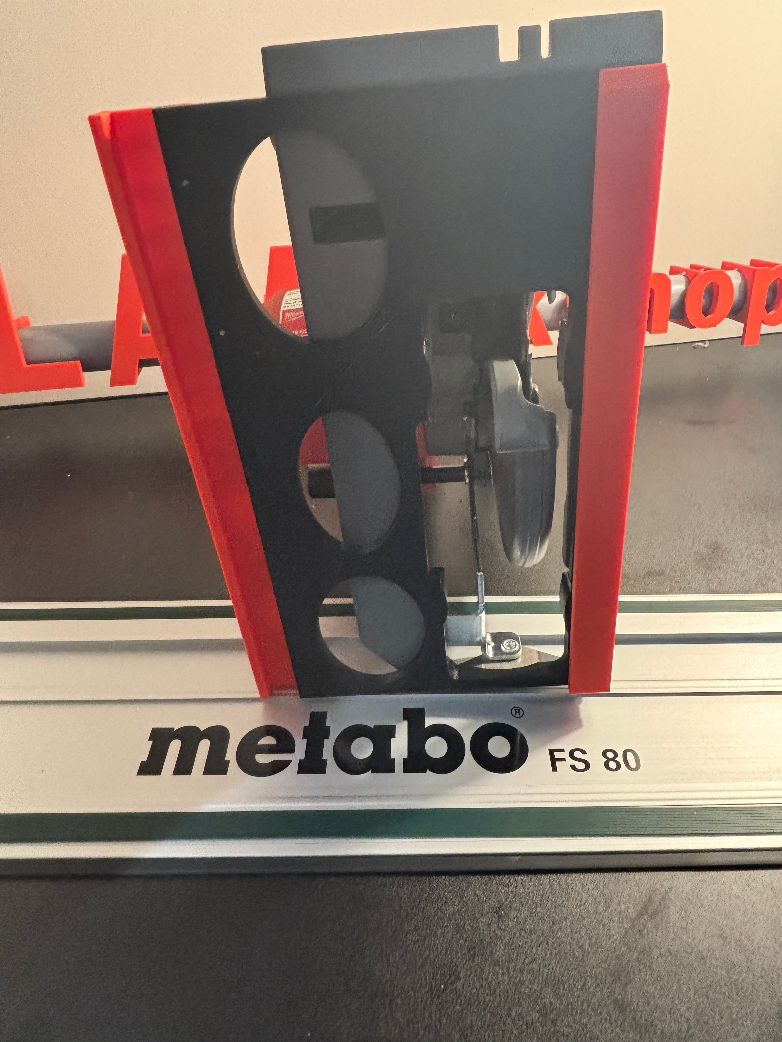 Milwaukee M18 CCS55 Adaptor base / Skid plate for Circular Saw to fit Metabo Guide rail