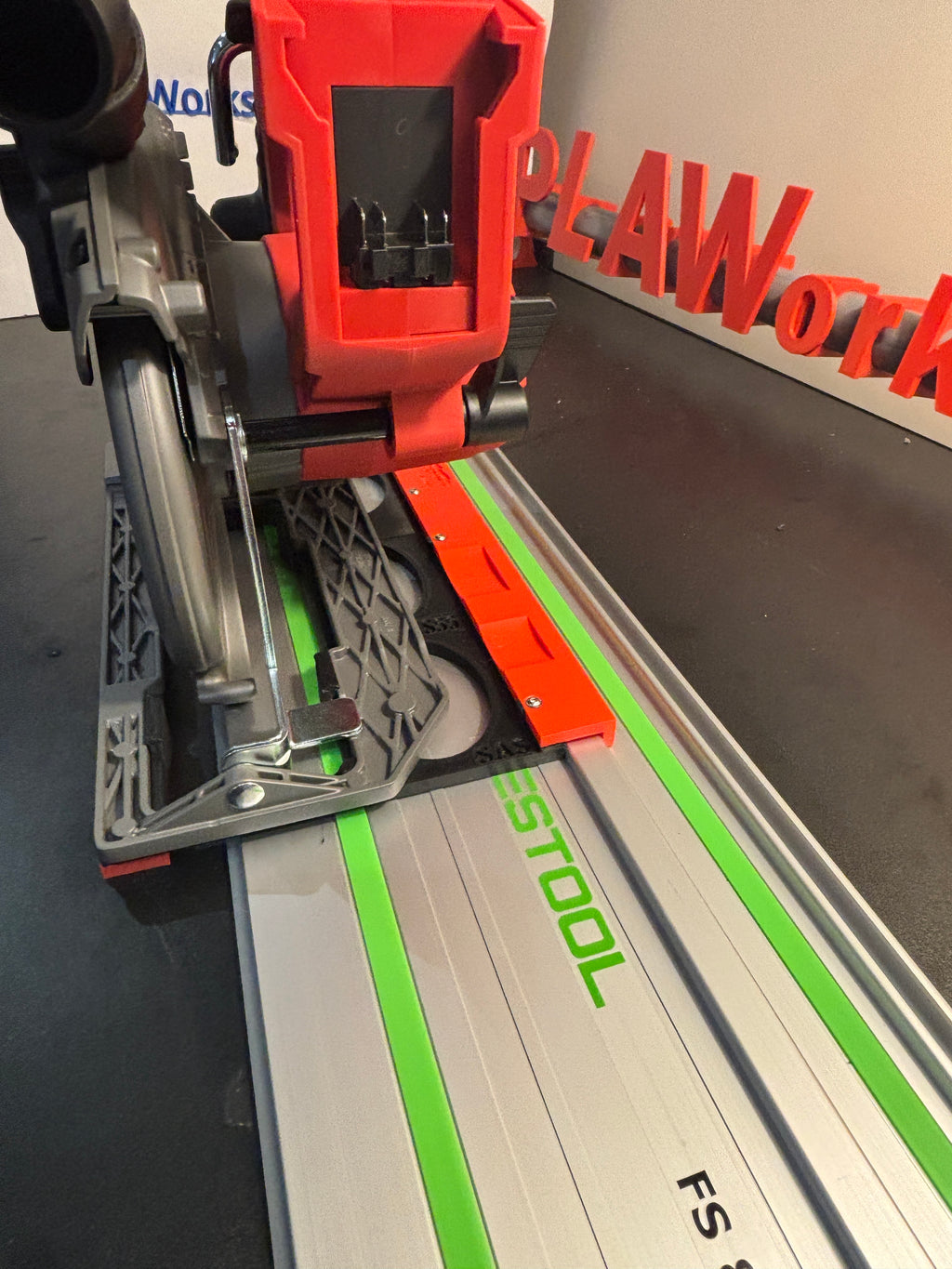 Milwaukee M18 CCS55 Adaptor base / Skid plate for Circular Saw to fit Festool Guide rail