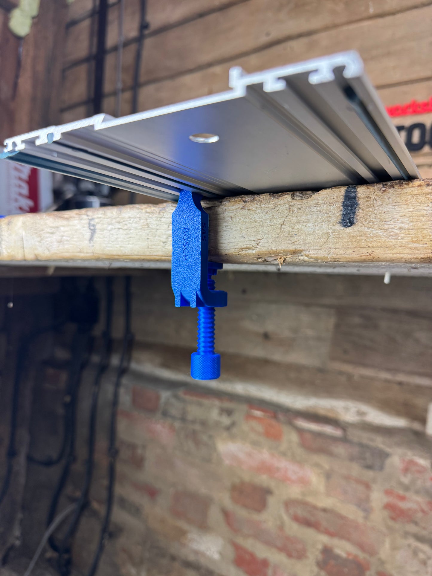 TOOLAX G-Style clamps- compatible with Bosch track saw guide rail