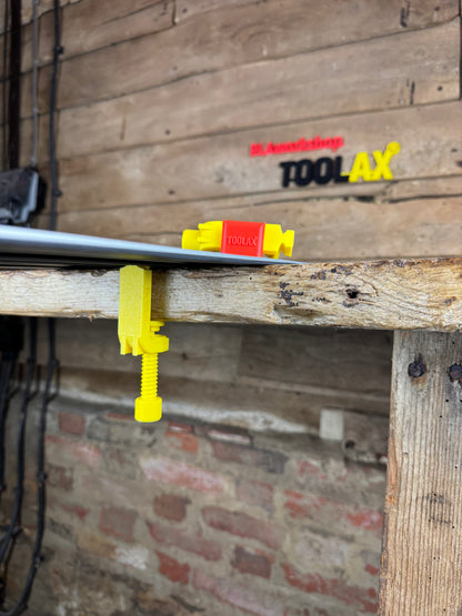 TOOLAX Track Saw Bundle for Dewalt  G-Clamp All-In-One + 45 & 90 Degree Angle Guide Rail Stop