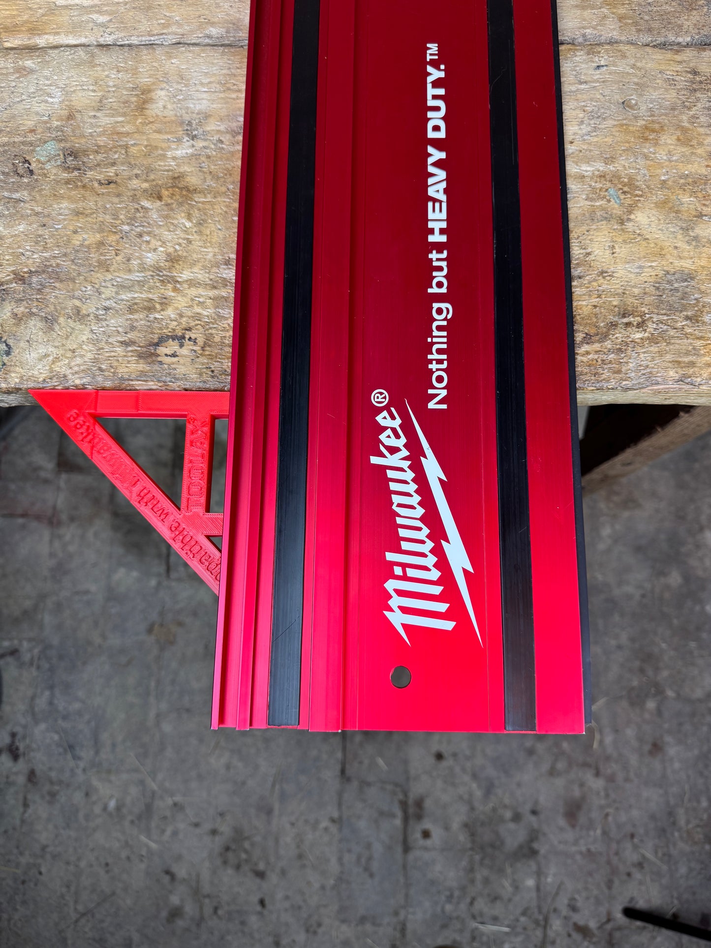 TOOLAX Track Saw Bundle for Milwaukee G-Clamp All-In-One + 45&90 Degree Angle Guide Rail Stop